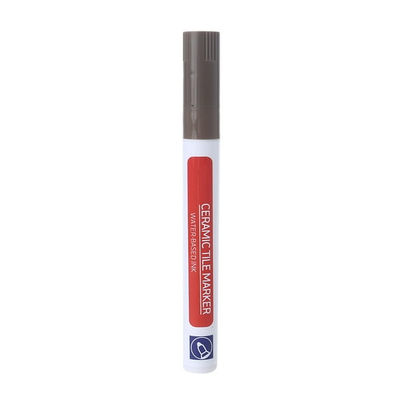 Tile Paint Marker Brown/Dark Brown Long Lasting Ink Non-toxic Waterproof