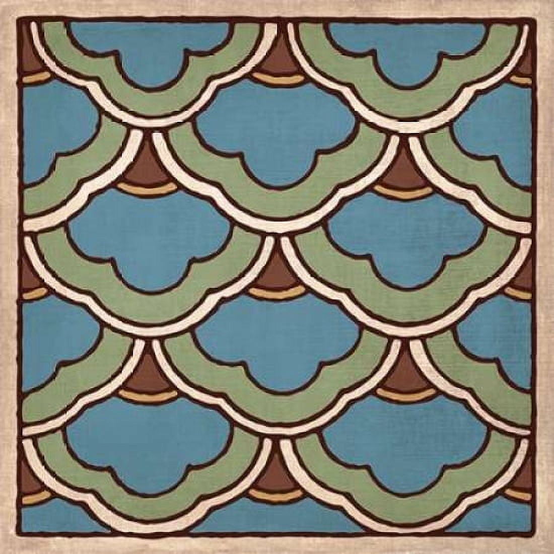Tile Pattern II Canvas Art - N Harbick (24 x 24)