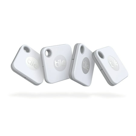 Tile RE-19004 Mate 2020 Item Tracker (4-Pack) - White/Gray