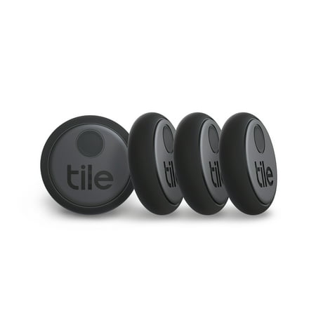 Tile RE-25004 Sticker 2020 Item Tracker (4-Pack) - Black