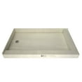thumbnail image 1 of Tile Redi 3060Ldr Redi Base 30" X 60" Rectangular Shower Base - Chrome, 1 of 6