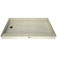 thumbnail image 1 of Tile Redi 3260Lspvc-13-2-4 Redi Base 60" X 32" Rectangular Shower Base - Nickel, 1 of 7