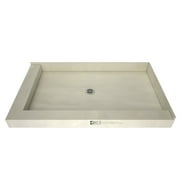 Tile Redi 3448CDL-PVC Redi Base 34 X 48 Rectangular Shower Base - Chrome