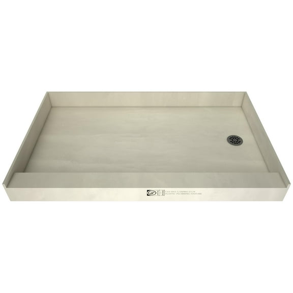 Tile Redi 3460R-Pvc Redi Base 60" X 34" Rectangular Shower Base - Nickel