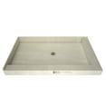 thumbnail image 1 of Tile Redi 4248Cdr Redi Base 42" X 48" Rectangular Shower Base - Chrome, 1 of 6