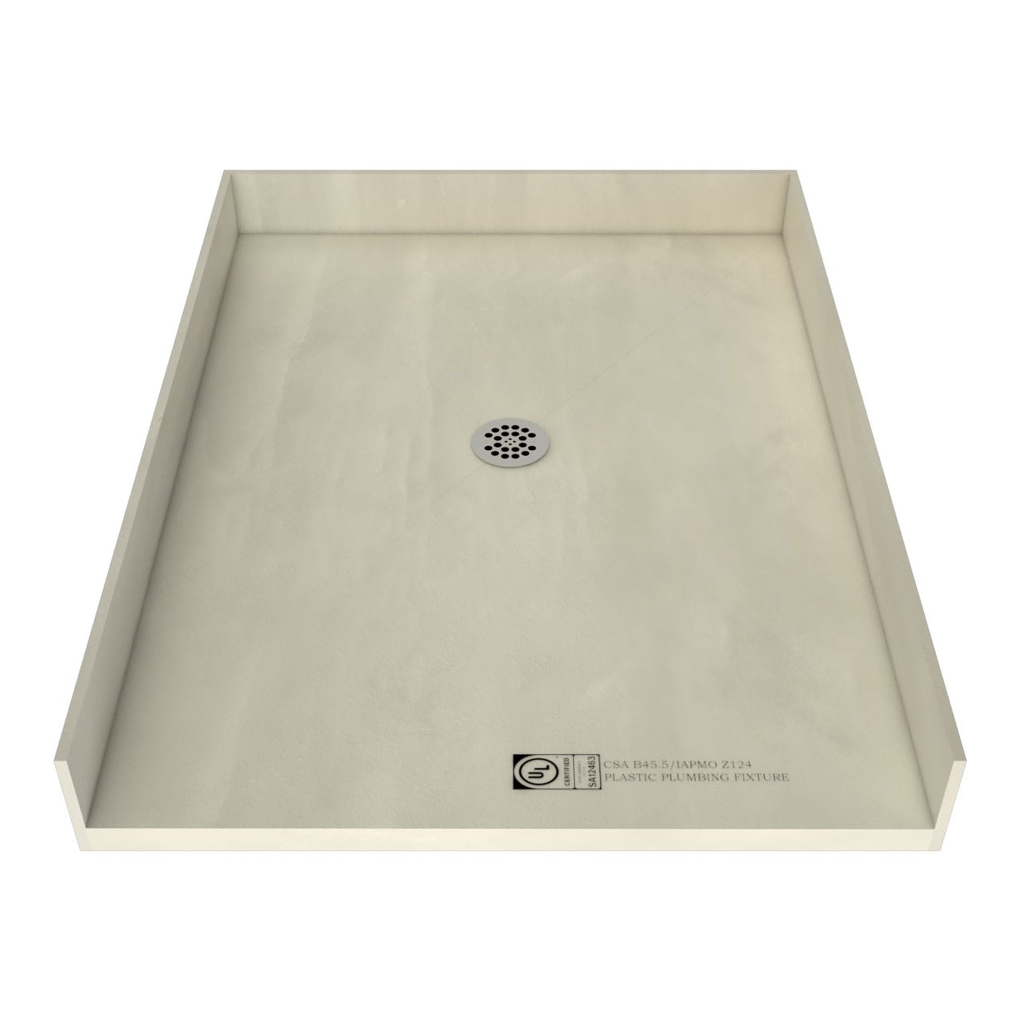 Tile Redi 4837Cbf Redi Base 48" X 37" Rectangular Barrier Free Shower
