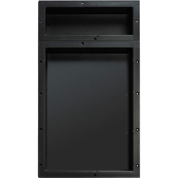 Tile Redi RND166S-20 Redi Niche 16" x 26" x 4" Double Recessed Shelf Gray