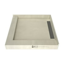 Tile Redi Wf3636rdl-Pvc Wonderfall Trench 36" X 36" Square Shower Base - Tileable