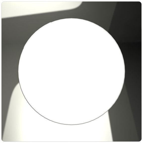 TileRedi DP-SQT-PC 5.75 Sq Polished Chrome Trim