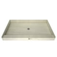 thumbnail image 1 of Tile Redi P3042C-PVC Redi Base 30" X 42" Rectangular Shower Base - Chrome, 1 of 6