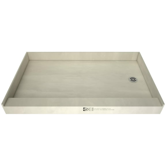 Tile Redi P3660rpvc Redi Base 60" X 36" Rectangular Shower Base - Chrome