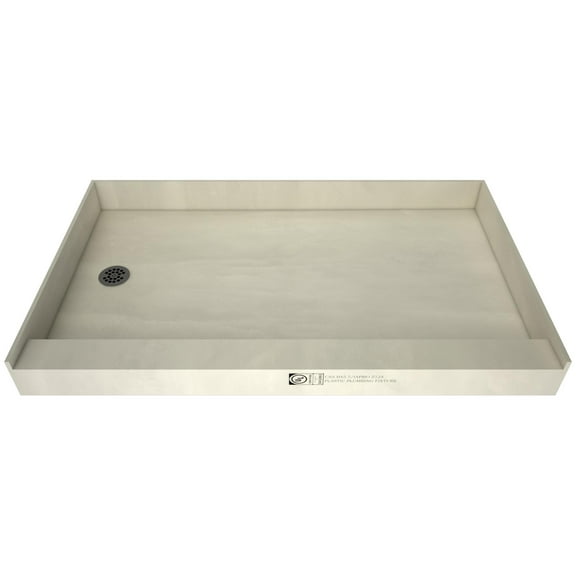 Tile Redi P3672LPVCBN Redi Base 72" X 36" Rectangular Shower Base - Nickel