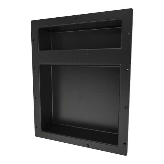Tile Redi RN1620DU Redi Niche 16" x 20" x 4" Double Recessed Shelf Gray