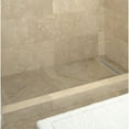 thumbnail image 1 of Tile Redi RT3360R-PVC-BN3 1-Curb Shower Pan w/Trench Drain & Grate Black/Nickel, 1 of 7