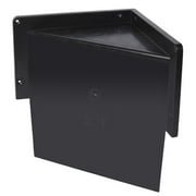 Tile Redi RLCorner Redi Ledge 15-1/2" x 12" x 8" Corner Shaving Step Black