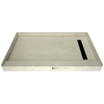 Tile Redi Rt3054rpvc Redi Trench 54" X 30" Rectangular Shower Base - Black