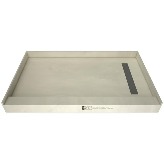 Tile Redi Rt3054rpvc Redi Trench 54" X 30" Rectangular Shower Base - Tileable