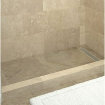 Tile Redi Rt3448r-Pvc3 Redi Trench 34" X 48" Rectangular Shower Base - Nickel