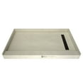 thumbnail image 1 of Tile Redi Rt3660r-Pvc Redi Trench 60" X 36" Rectangular Shower Base - Bronze, 1 of 7