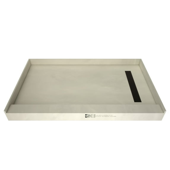 Tile Redi Rt3660r-Pvc Redi Trench 60" X 36" Rectangular Shower Base - Bronze