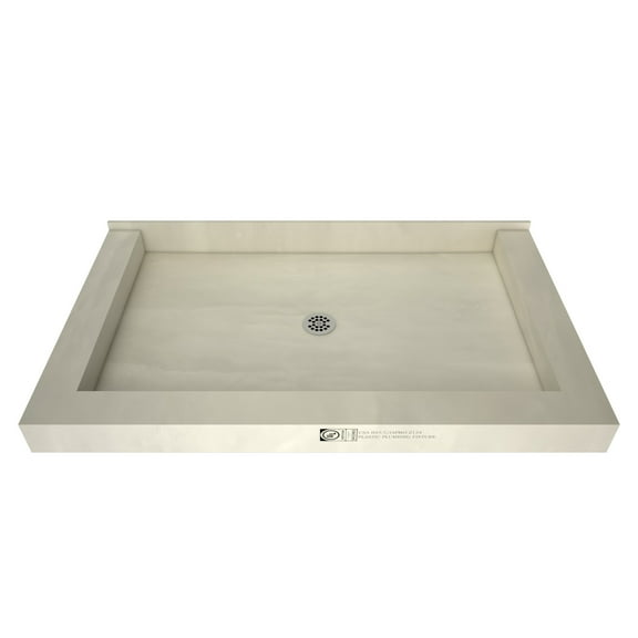 Tile Redi P4872ctc-Pvc Redi Base 48" X 72" Rectangular Shower Base - Chrome