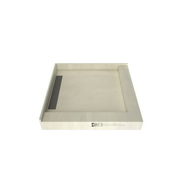 Tile Redi Wf3636ldr-Pvc Wonderfall Trench 36" X 36" Square Shower Base