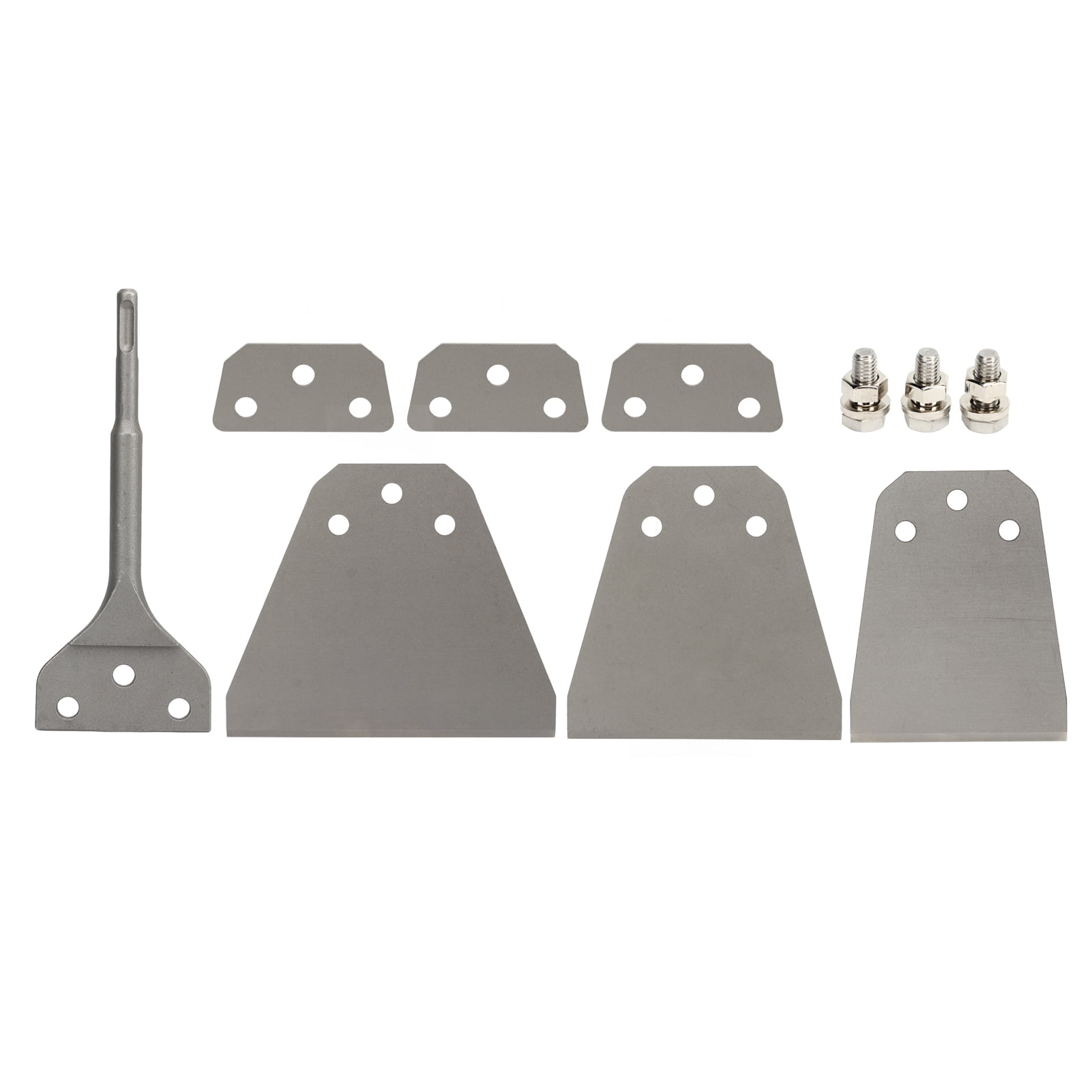 Tile Removal Chisel Tool Ultra Thin Round Handle Floor Wall Scraper Kit