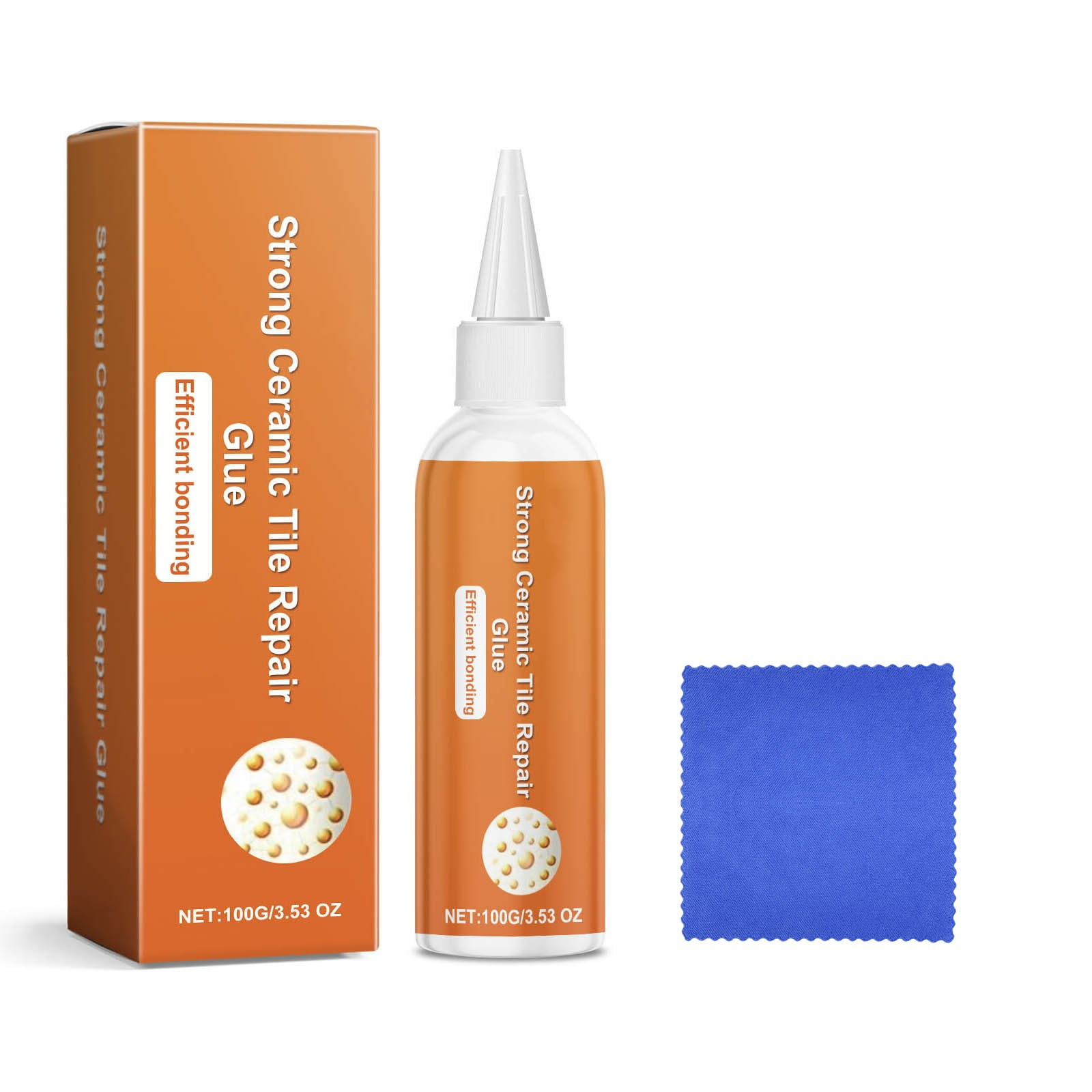 Tile Repair Adhesive Paste & Glue Kit – Ceramic, Porcelain Tile Crack ...