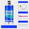 thumbnail image 1 of Tile Repair Paste Floor Tile Adhesive 100g – Ceramic Crack Filler & Porcelain Tile Repair Kit for Tub and Sink – Strong Leak-Proof Tile Glue, Easy Bathroom Tile Restoration, 1 of 10