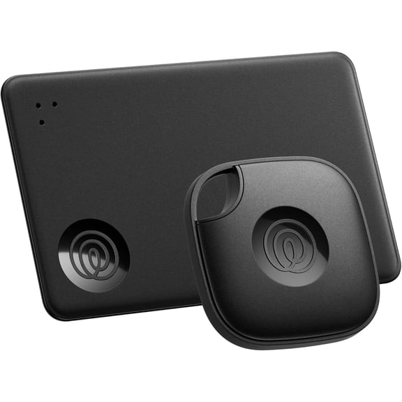 Tile by Starter Pack - Bluetooth Trackers and Item Finders for Keys, Wallets & More. h iOS and Android Compatible. Phone Finder. 2-Pack (Black Mate/Slim)