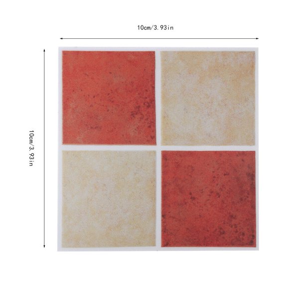 Tile Sticker Bathroom 18pcs Mosaic Tile Transfer Stickers Bathroom Kitchen DIY Home10cmx10cmMTS007