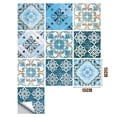 thumbnail image 1 of Tile Stickers Kitchen Adhesive Tile Transfers Sticker for Bathroom Peel Stick Self-Adhesive Tile Decals Wall Decor Colorful Retro Style, 1 of 1