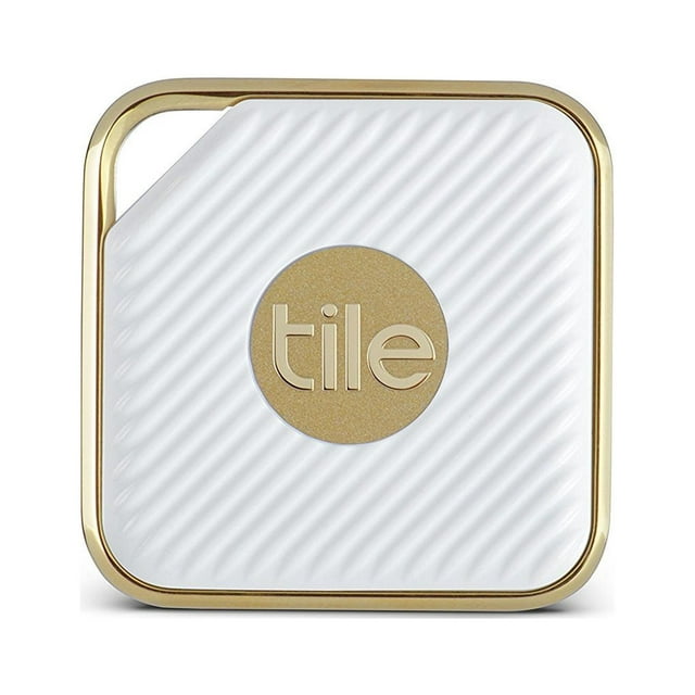 Tile Style Pro - Key Finder, Phone Finder, Anything Finder - 1 Pack, Gold