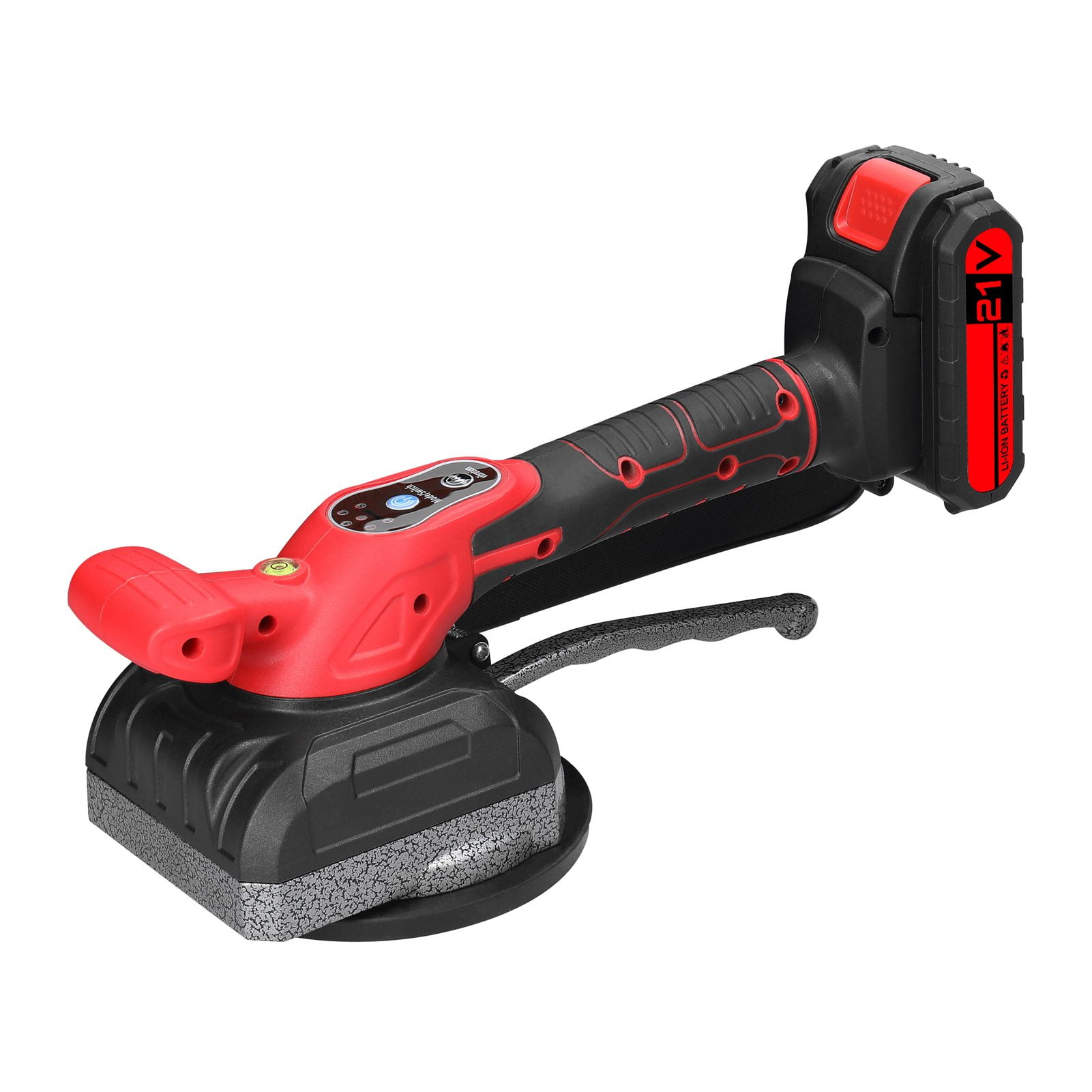 Tile Tiling Machine, Aluminum Alloy Construction, Brush Motor, Enlarged Suction Cup Spiritbubble Design Rechargeable BatteryLarge Suction Cup For Wall Floor Tiles Glass Mirrors