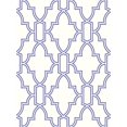Tile Trellis Peel Stick GW1005 Wallpaper Blue