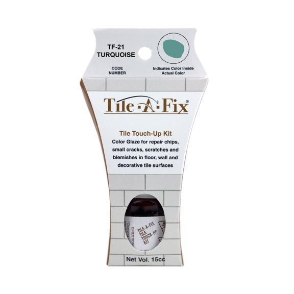 Tile-a-Fix Tile Touch up Repair Glaze - TF21 (Turquoise) Touch-up Material