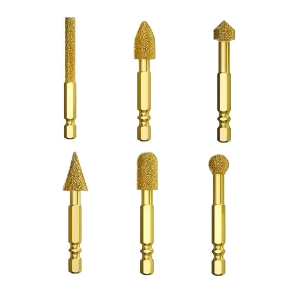 Tile drilling drill bit Ceramics Stone Grinding Polishing Engraving S9V2 K8