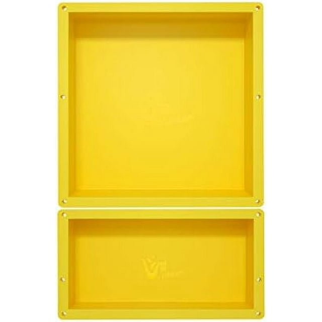 Tile shower 24X16 Double Shelves Shower Recess and Built In Shower