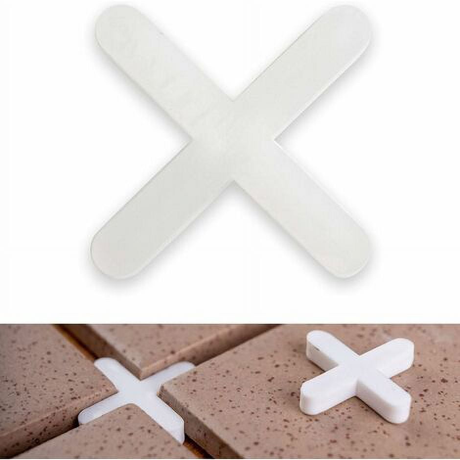 Tile spacers, Triomphe 2 mm thick, 1000 pieces, Cross joints for even