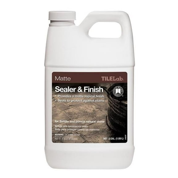 TileLab TLMTSSHG Tile & Stone Sealer & Finish, Matte, 1/2-Gal. - Quantity 1