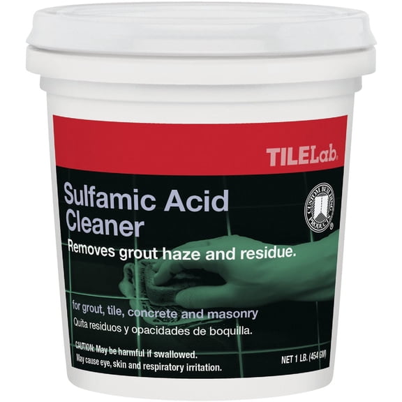 TileLab TLSACRA1 Sulfamic Acid Cleaner, Concentrate Crystals, 1-Lb. - Quantity 6