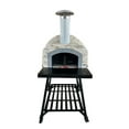 Tiled Cement Outdoor Pizza Oven / Clay Wood Fired Pizza Ovens with