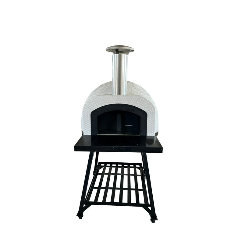 Tiled Cement Outdoor Pizza Oven Clay Wood Fired Pizza Ovens with