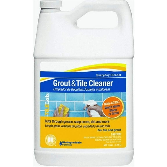 Custom Building Products Tilelab Grout and Tile Cleaner Spray - Citrus Scent - 1 Gal. Pack of 4