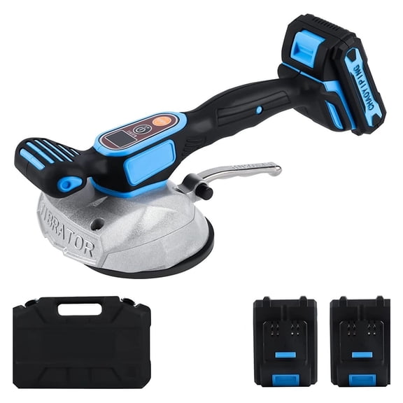 Tiles Tiling Machine Tile Vibrator Suction Cup Adjustable Protable Automatic Floor Vibrator Leveling Tool For Countertop, Granite, Stone, Marble Slab Installation. ,Strong Suction Force