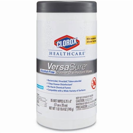 Tilex Healthcare Versa Sure Cleaner Disinfectant Wipes, White