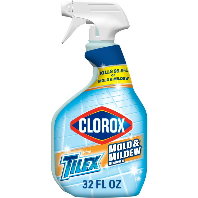 Clorox Plus Tilex Mold and Mildew Remover, 32 oz Bleach Cleaning 