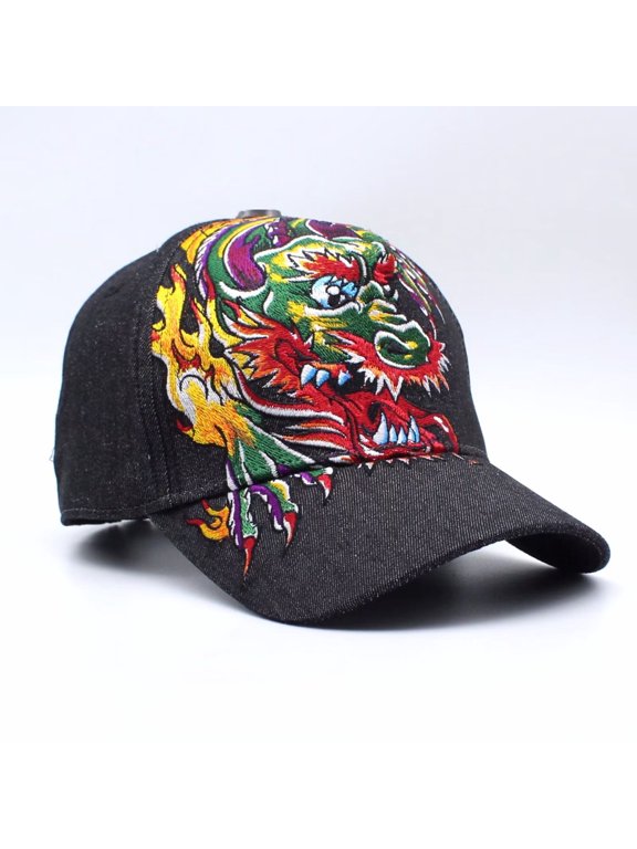 Peony EMB Snapback Hat for Men Women Dad Baseball A frame Cap