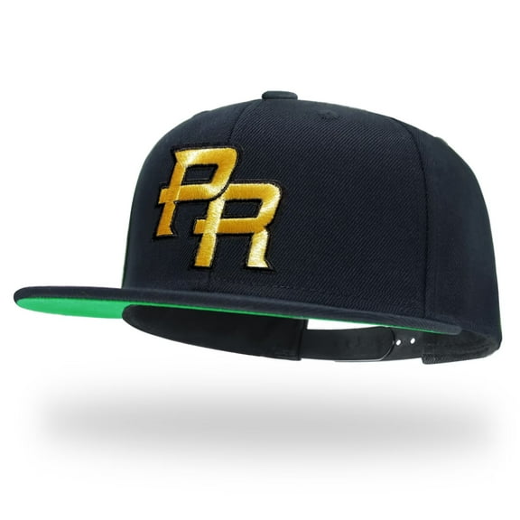 Tilgomedal Puerto Rico Black Snapback Hats for Men Women Adjustable Dad Wool Baseball Caps