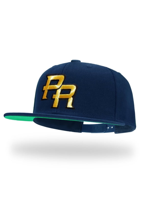 Puerto Rico Navy Snapback Hats for Men Women Adjustable Dad Wool Baseball Caps